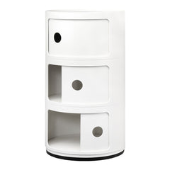 Componibili Round 3 Door Storage Tower