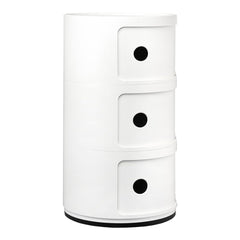 Componibili Round 3 Door Storage Tower