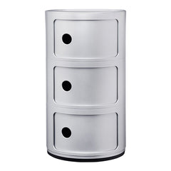 Componibili Round 3 Door Storage Tower