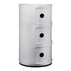 Componibili Round 3 Door Storage Tower