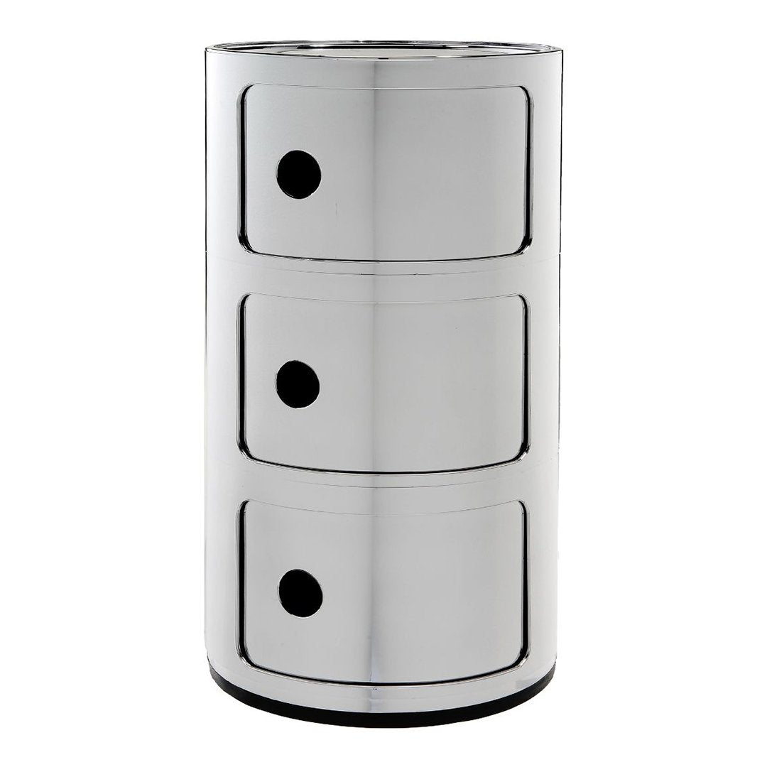 Componibili Round 3 Door Storage Tower