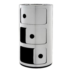 Componibili Round 3 Door Storage Tower