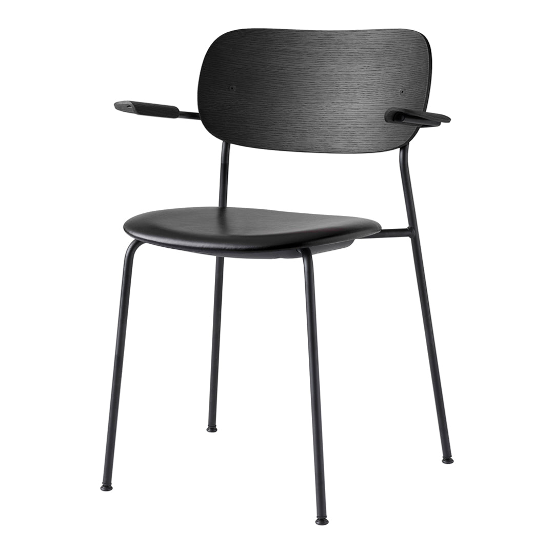 Co Dining Chair w/ Armrests - Seat Upholstered