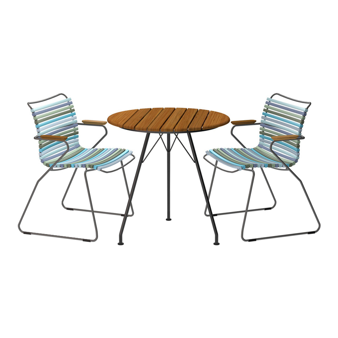 Click Outdoor Dining Chair w/ Armrests