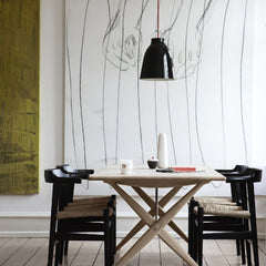 Wegner PP85 Cross Legged Dining Table