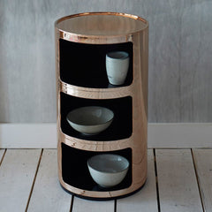 Componibili Round 3 Door Storage Tower