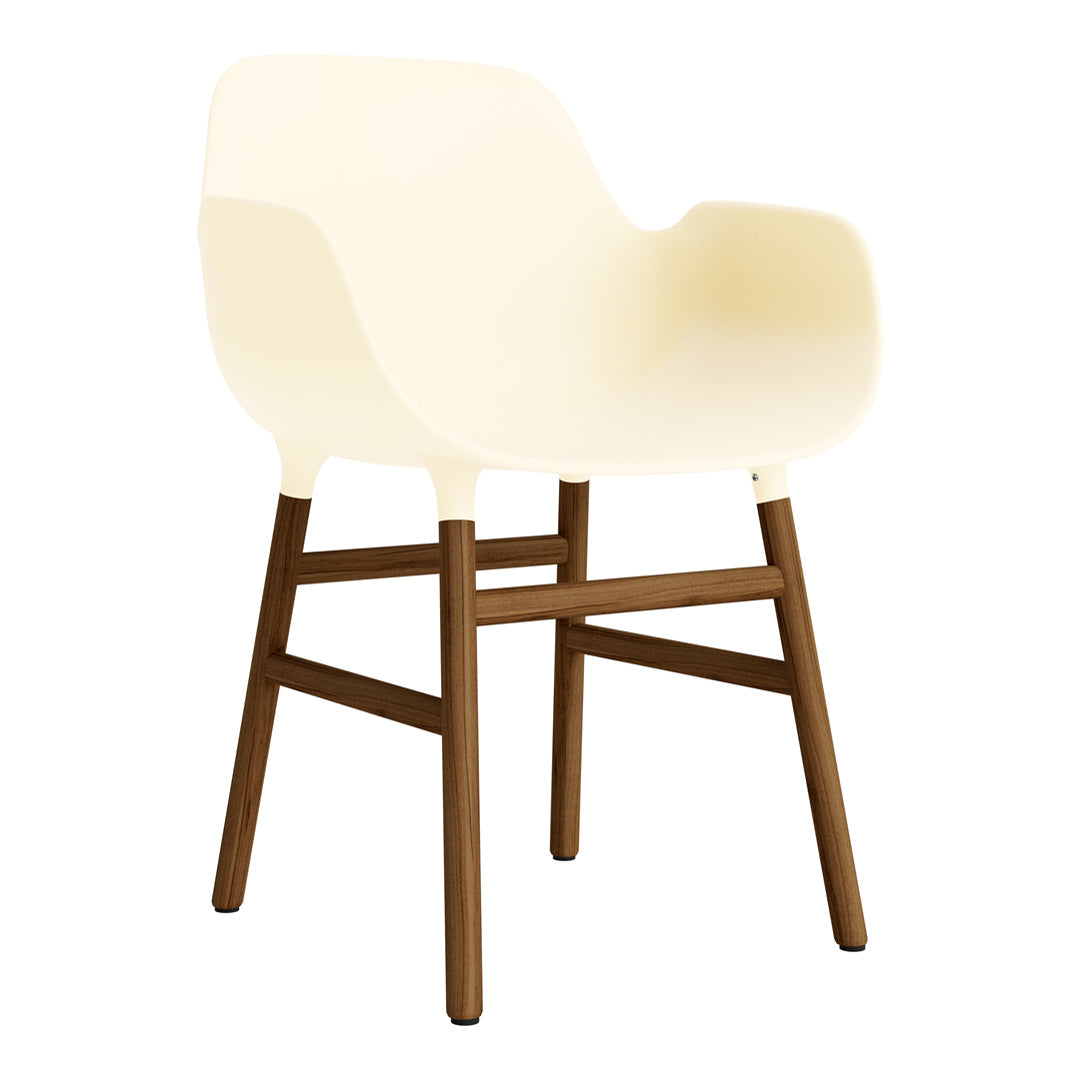 Form Armchair - Wood Legs