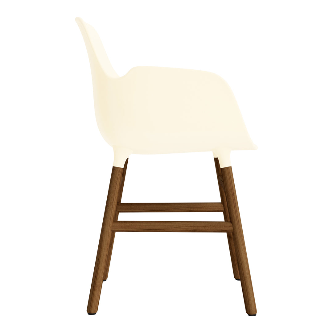 Form Armchair - Wood Legs