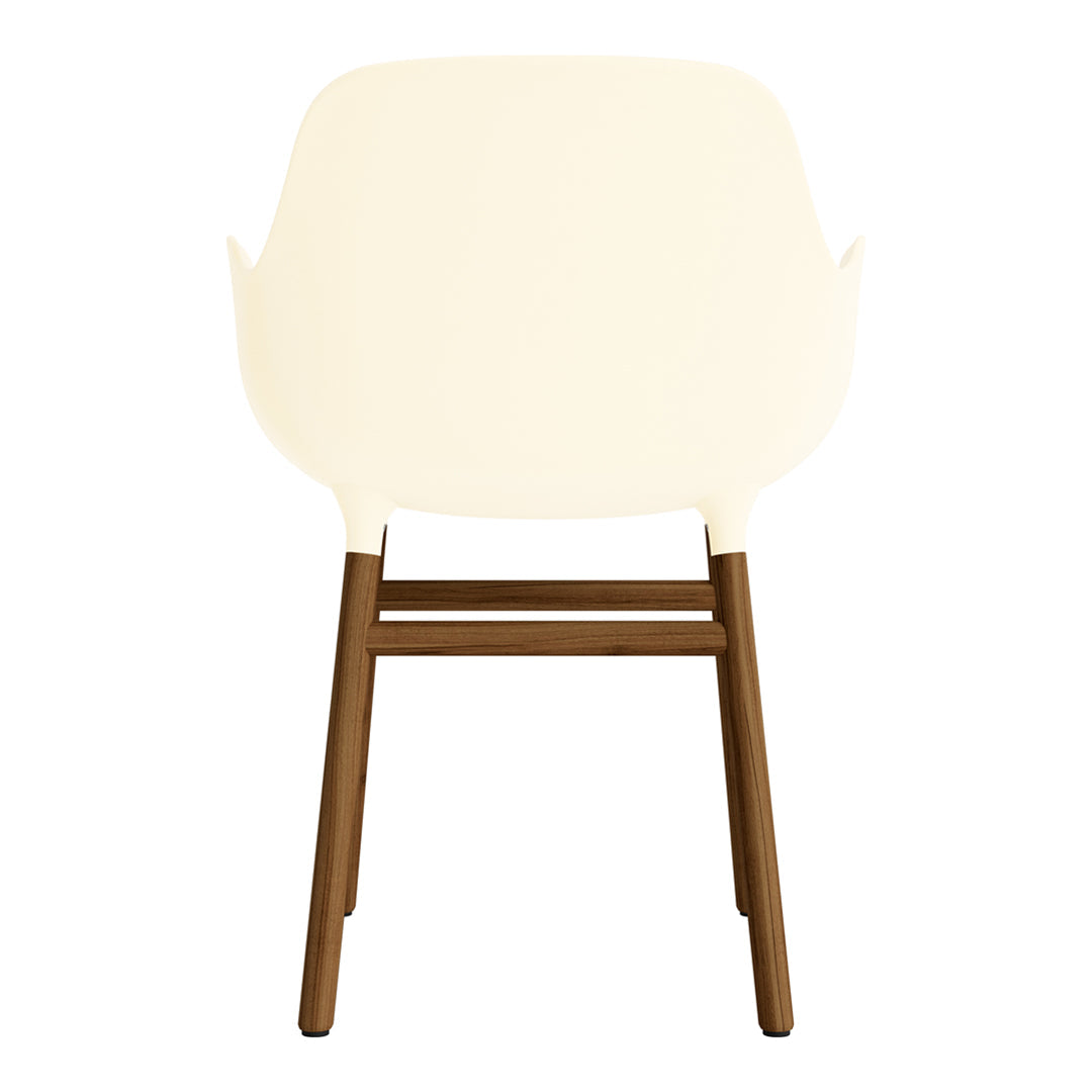 Form Armchair - Wood Legs