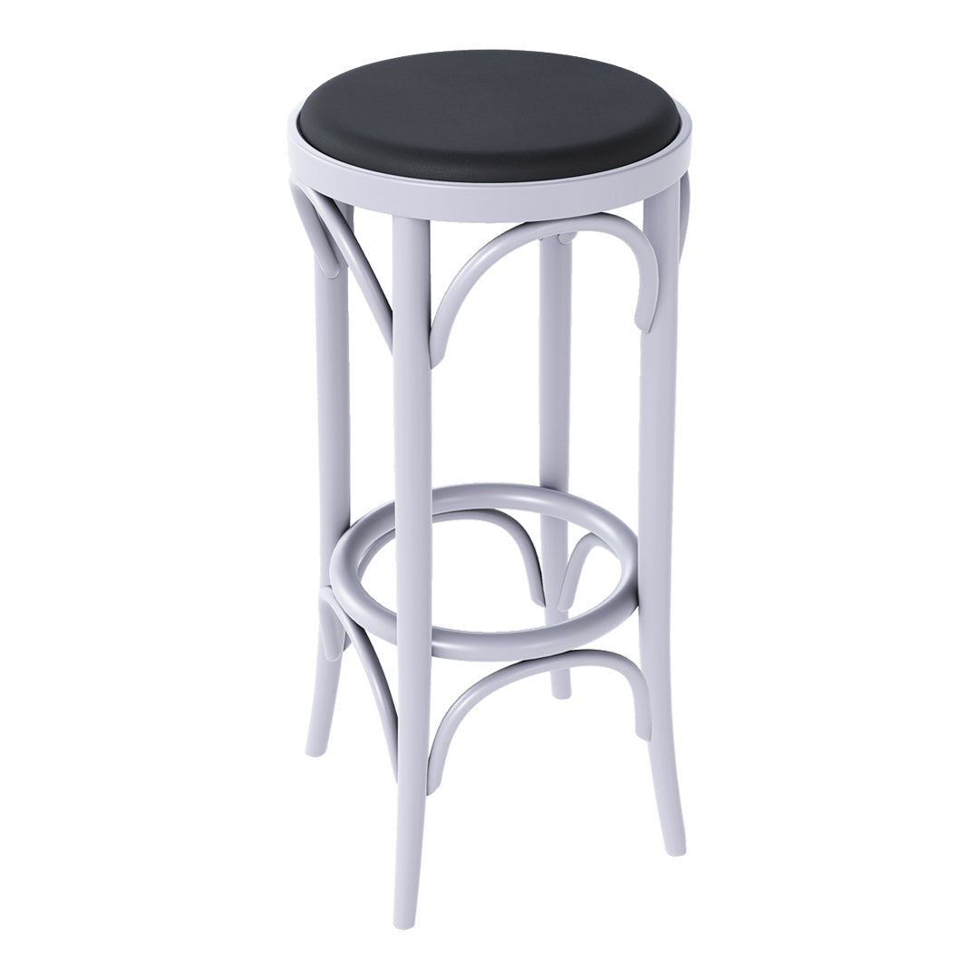 Barstool 73 - Seat Upholstered - Beech Pigment Frame