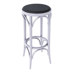 Barstool 73 - Seat Upholstered - Beech Pigment Frame