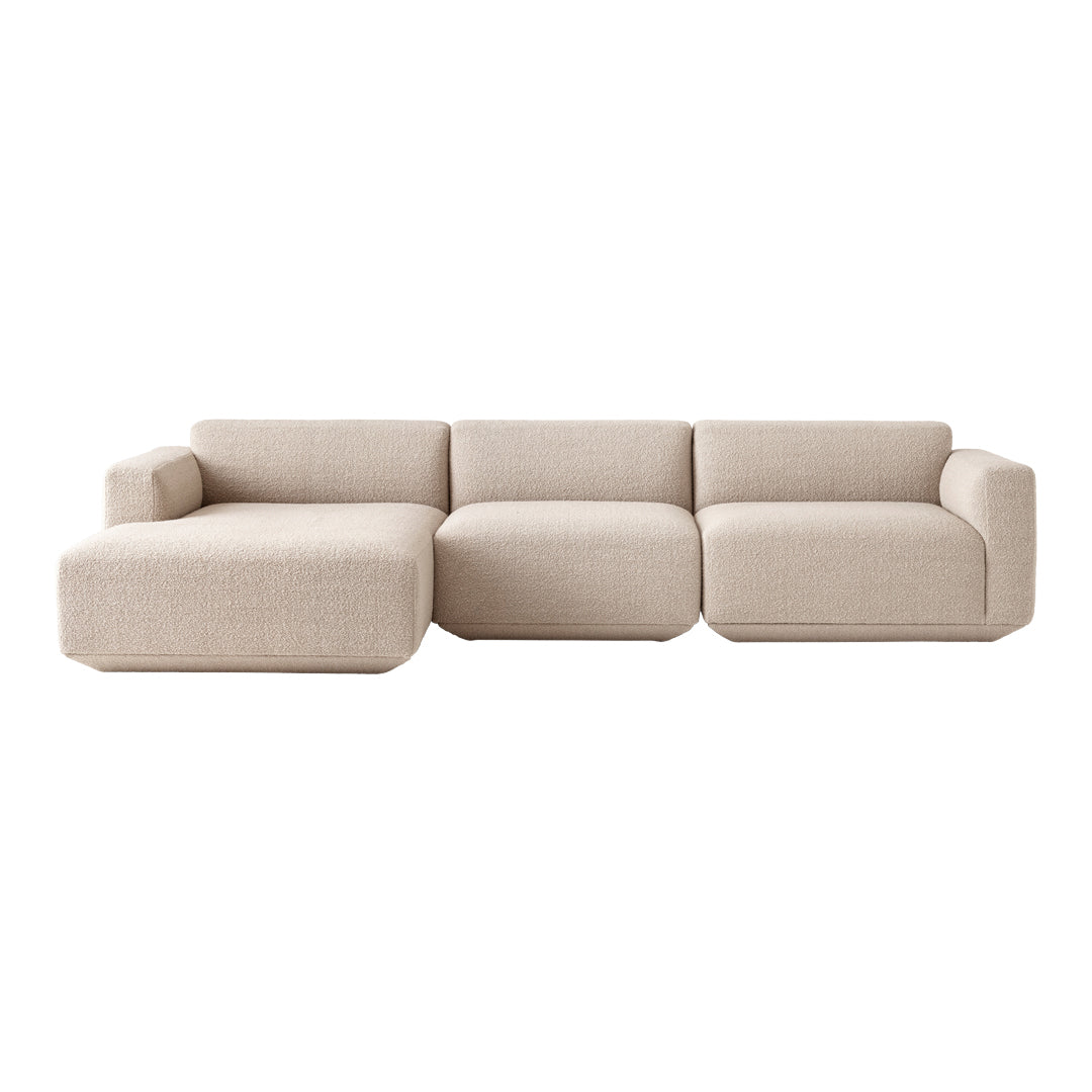 Develius Models E & F - 3-Seater Sofa w/ Chaise