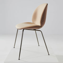 Beetle Dining Chair - Front Upholstered - Conic Base - 3D Veneer Shell