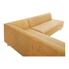 Bonnie & Clyde Leather Sectional Sofa