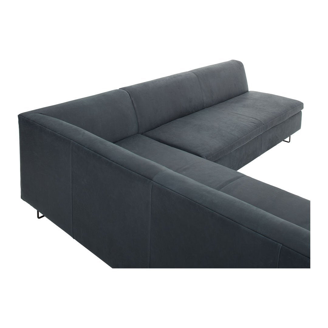 Bonnie & Clyde Leather Sectional Sofa