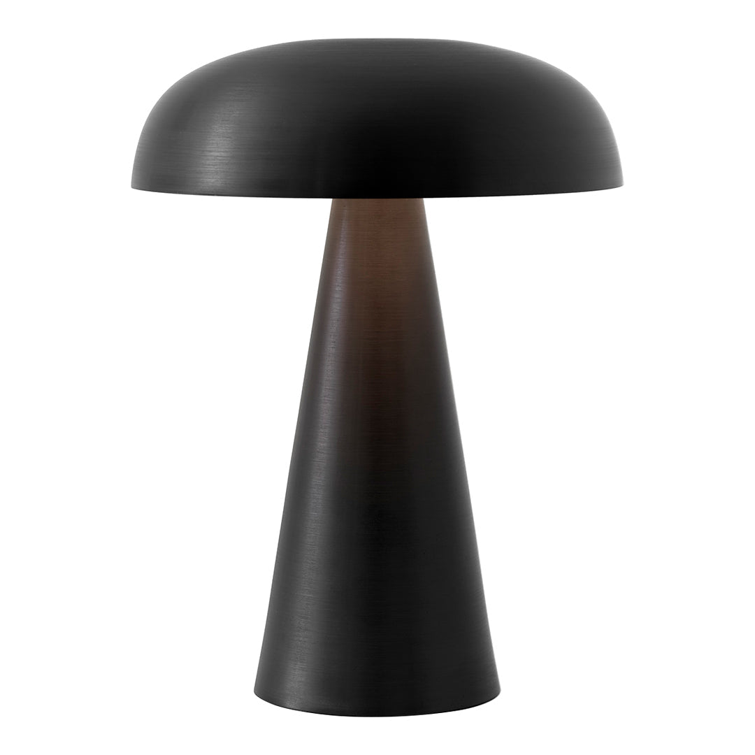 Lampe magnétique ovale noire 40 cm