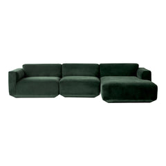 Develius Models E & F - 3-Seater Sofa w/ Chaise