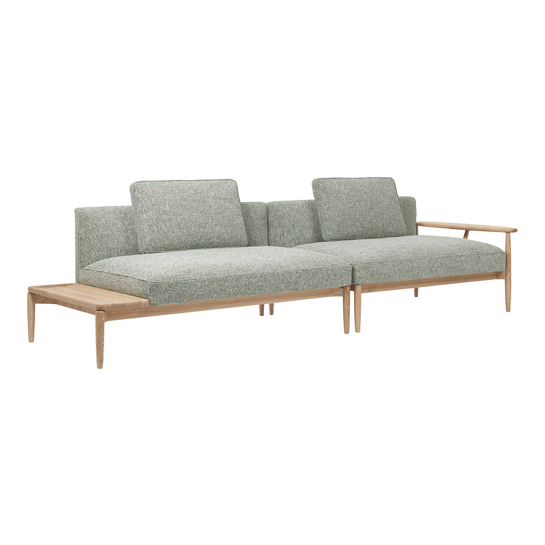 E331 Embrace Modular Sofa w/ Left Table (58.3" L)