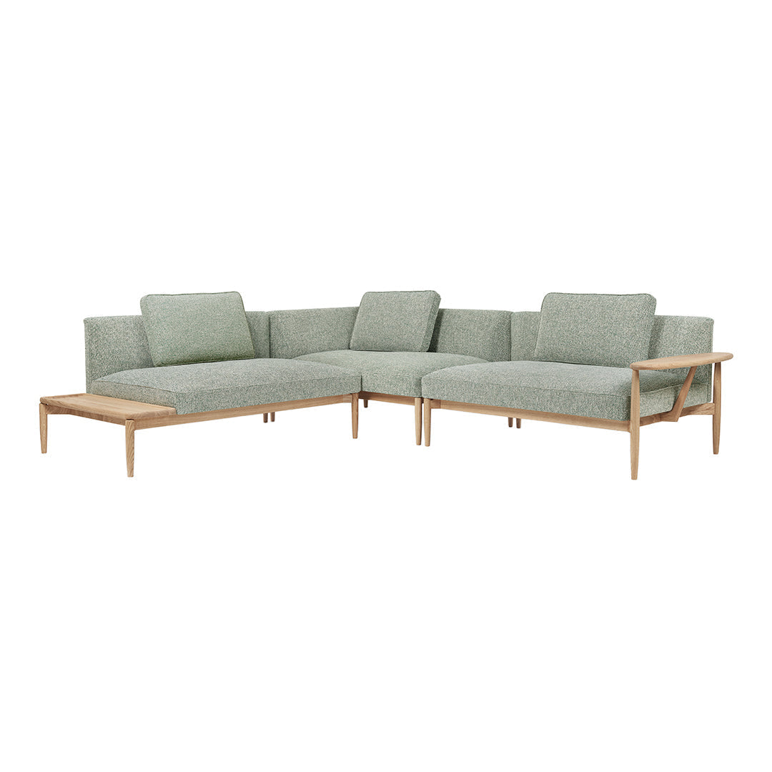 E331 Embrace Modular Sofa w/ Left Table (58.3" L)