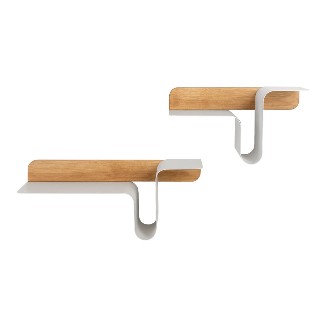 Wave Shelf - Wood