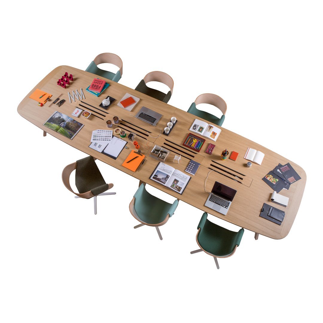 | True Design Public Parisotto+Formenton by Wing Table Meeting Design