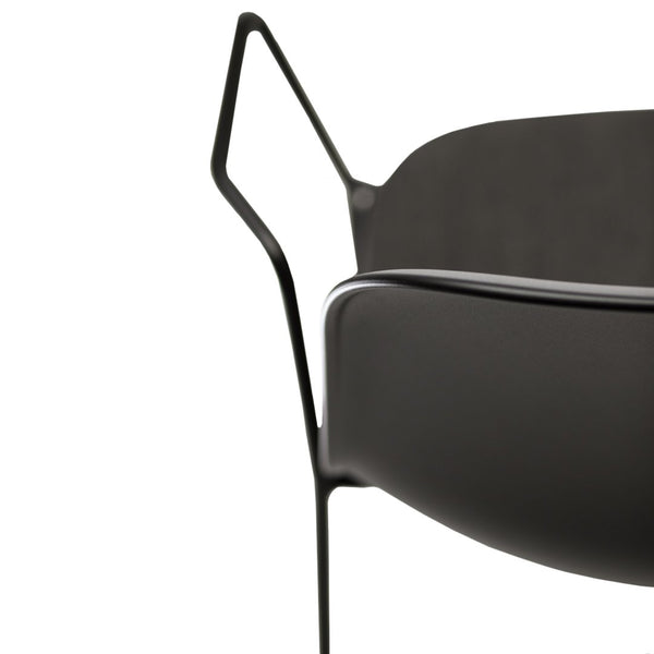 Arrmet Mani Plastic Armchair - Stackable by Welling Ludvik | Design Public