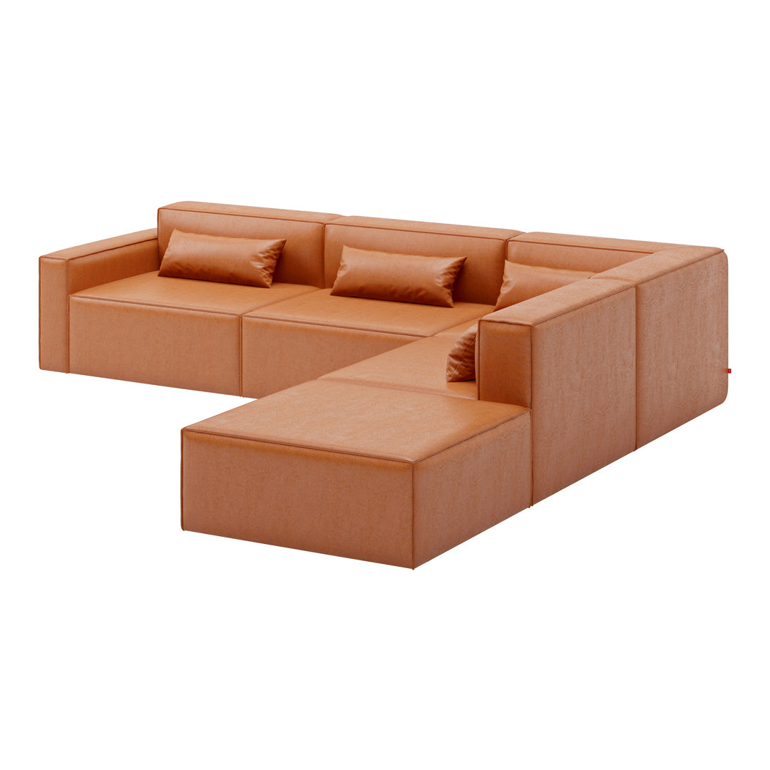 Mix Modular 5 Piece Sectional Sofa