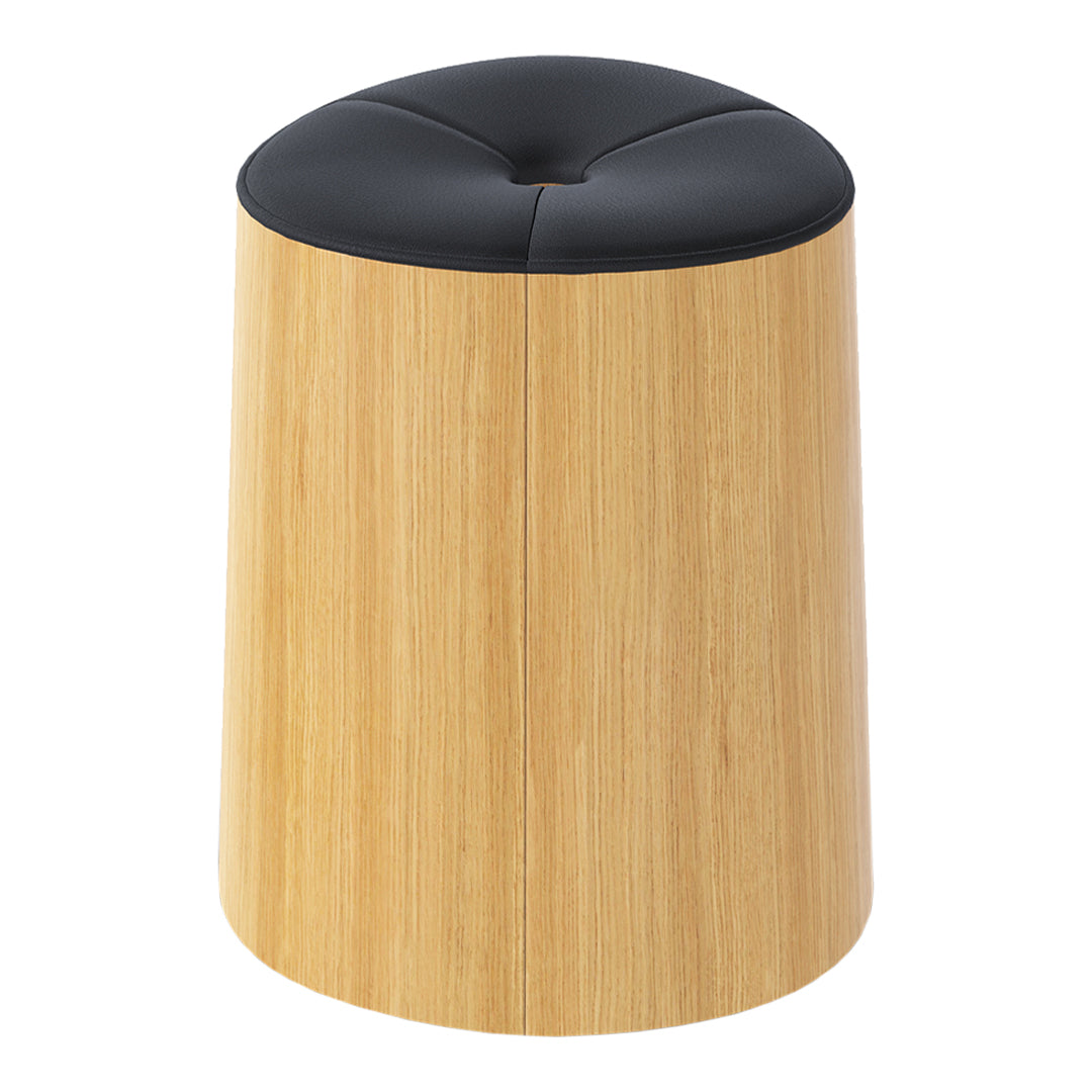 P.O.V. Stool - Upholstered - Oak Frame - Stackable