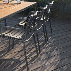 ReCLIPS Outdoor Dining Chair - Stackable