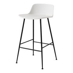 Rely HW81 Low Back Counter Stool - Tube Base