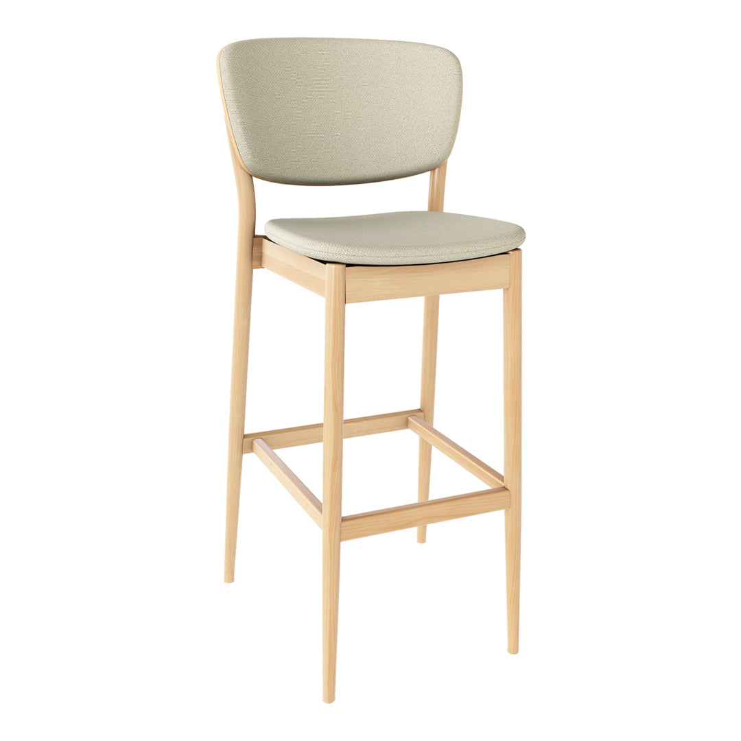 Valencia Bar/Counter Stool - Upholstered - Beech Frame