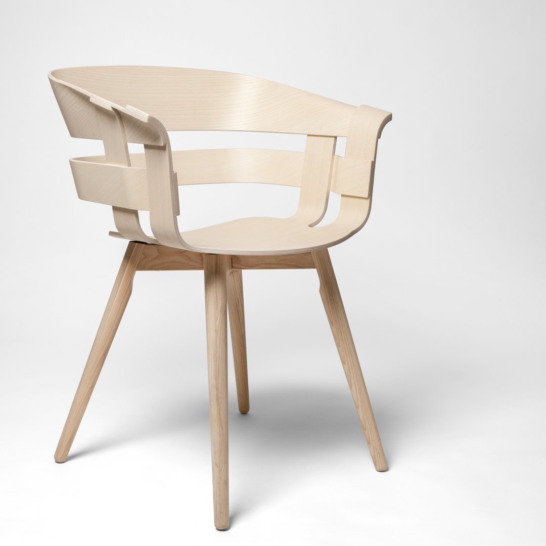 Wick Chair - Wood Legs