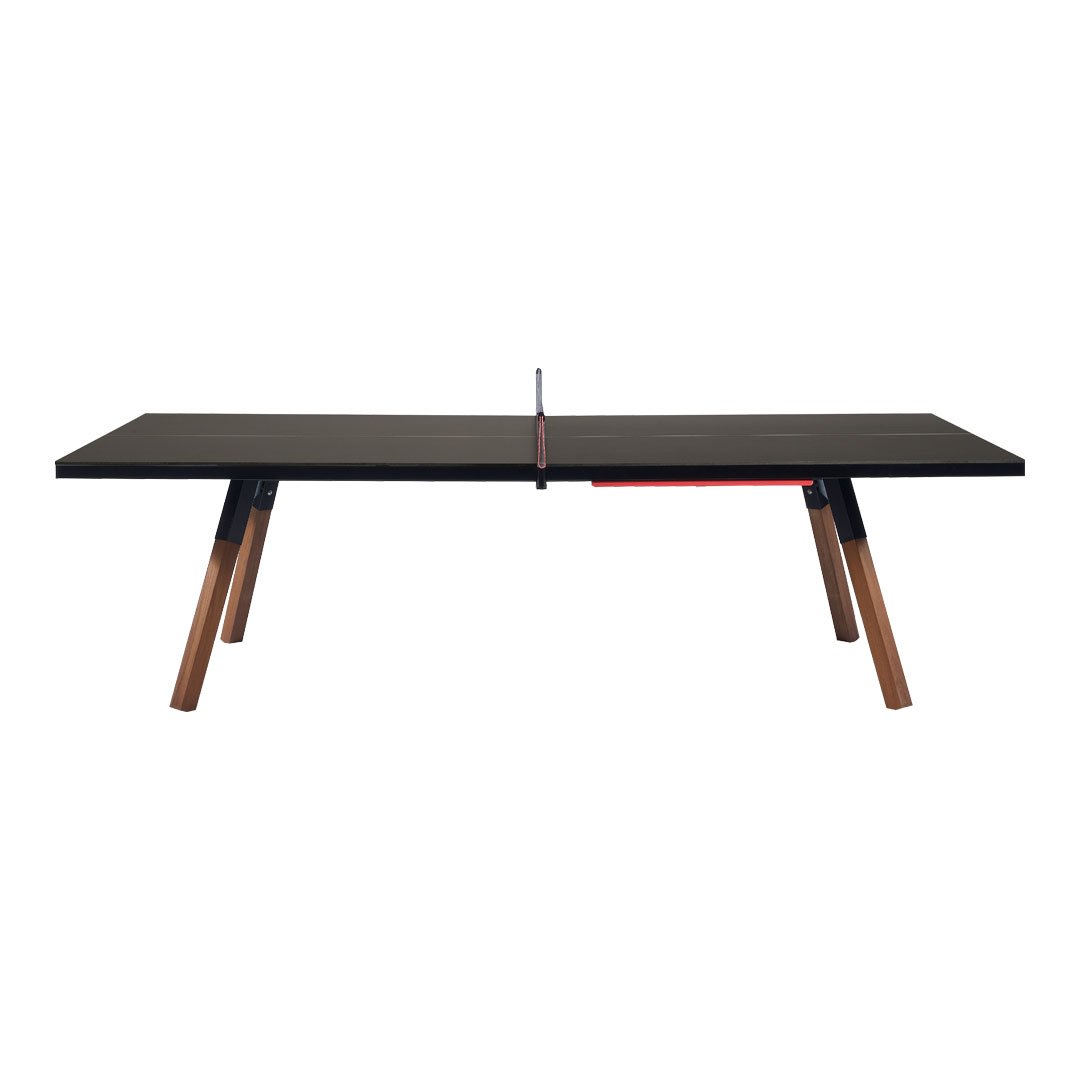 You and Me Oak Standard Modern Ping Pong Table - White by RS BARCELO –  Luxebackyard