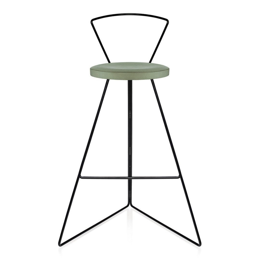 The Coleman Stool with Backrest