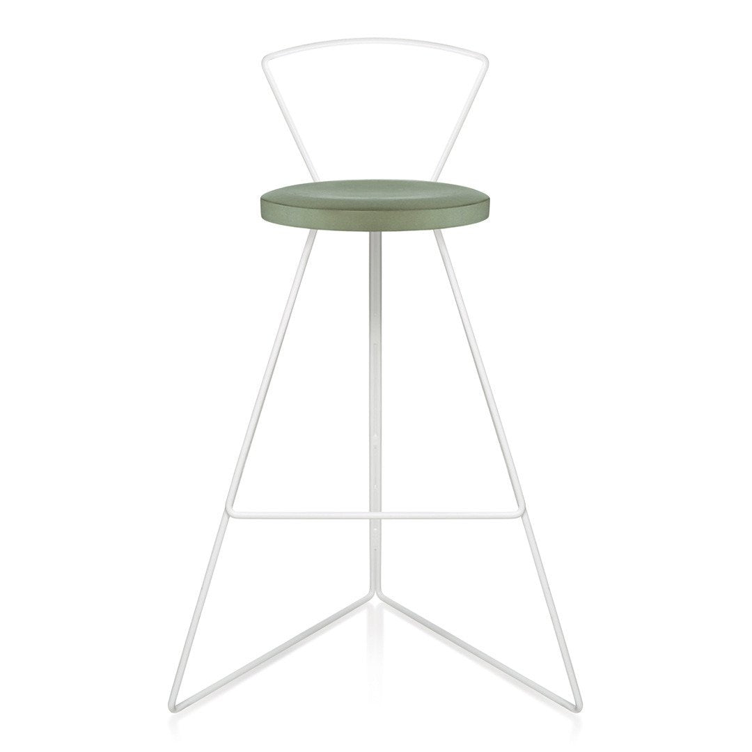 The Coleman Stool with Backrest