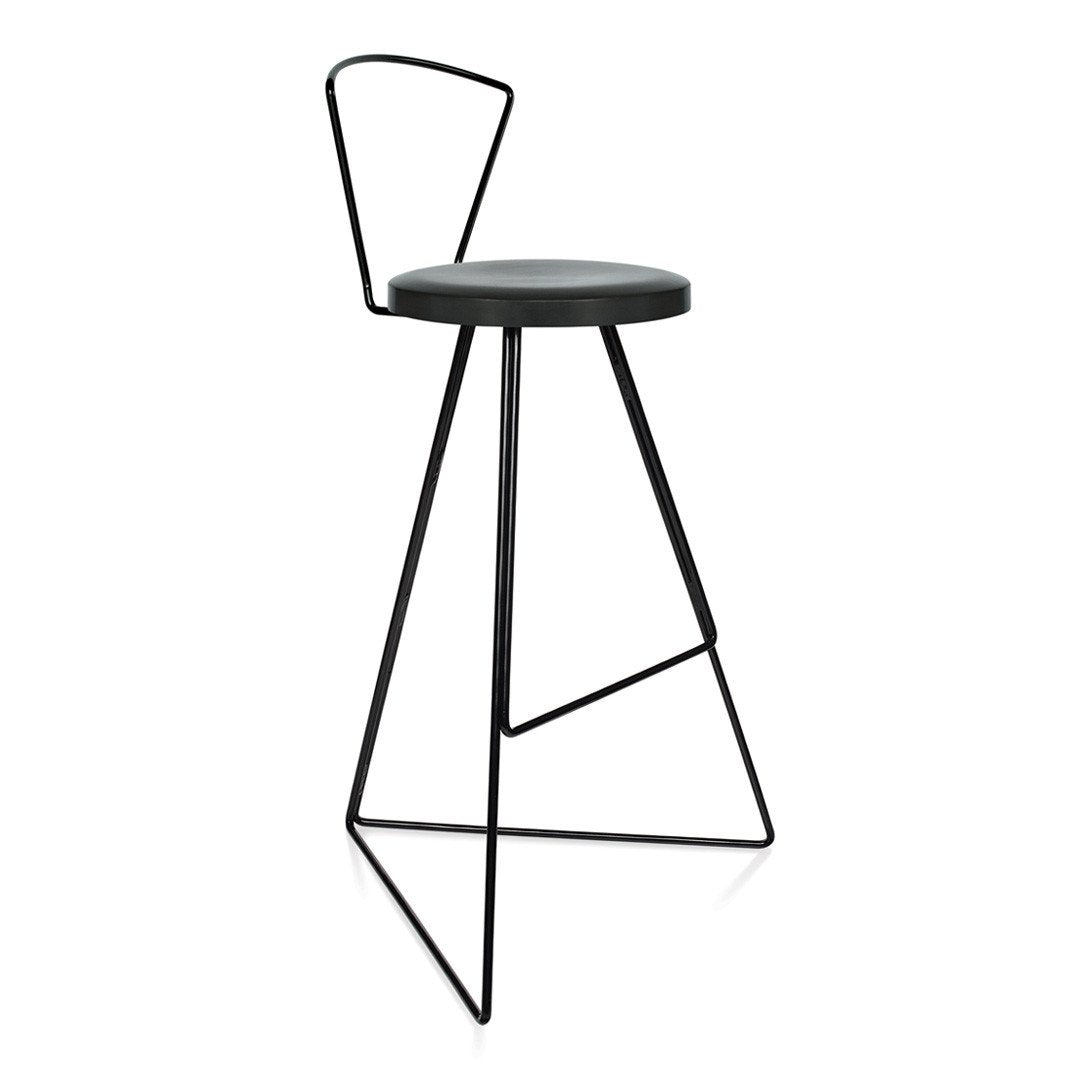 The Coleman Stool with Backrest