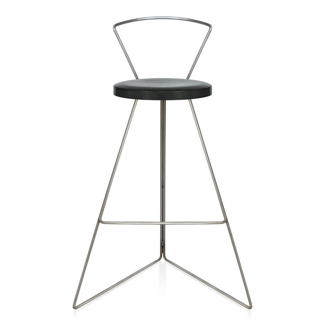 The Coleman Stool with Backrest