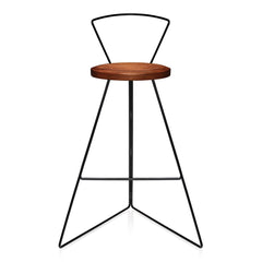 The Coleman Stool with Backrest